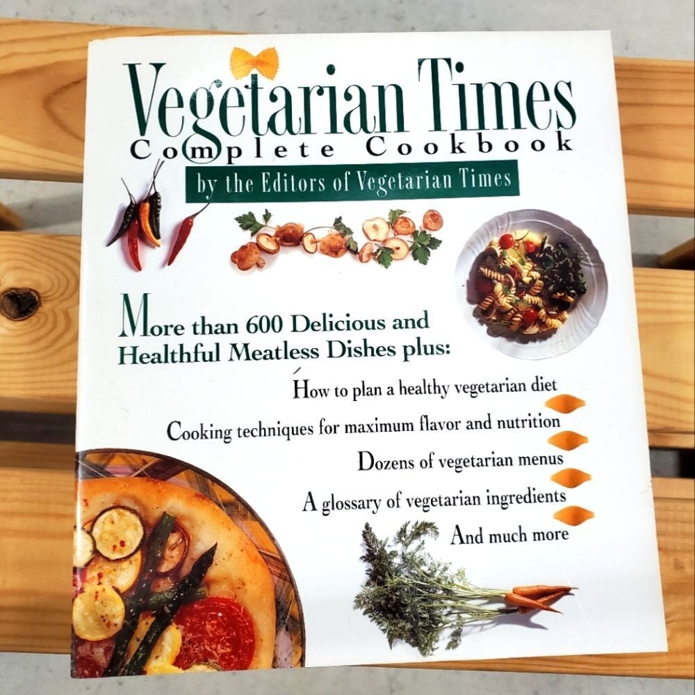 Vegetarian Times Complete Cookbook for Vegetarian Diet Hardcover Book